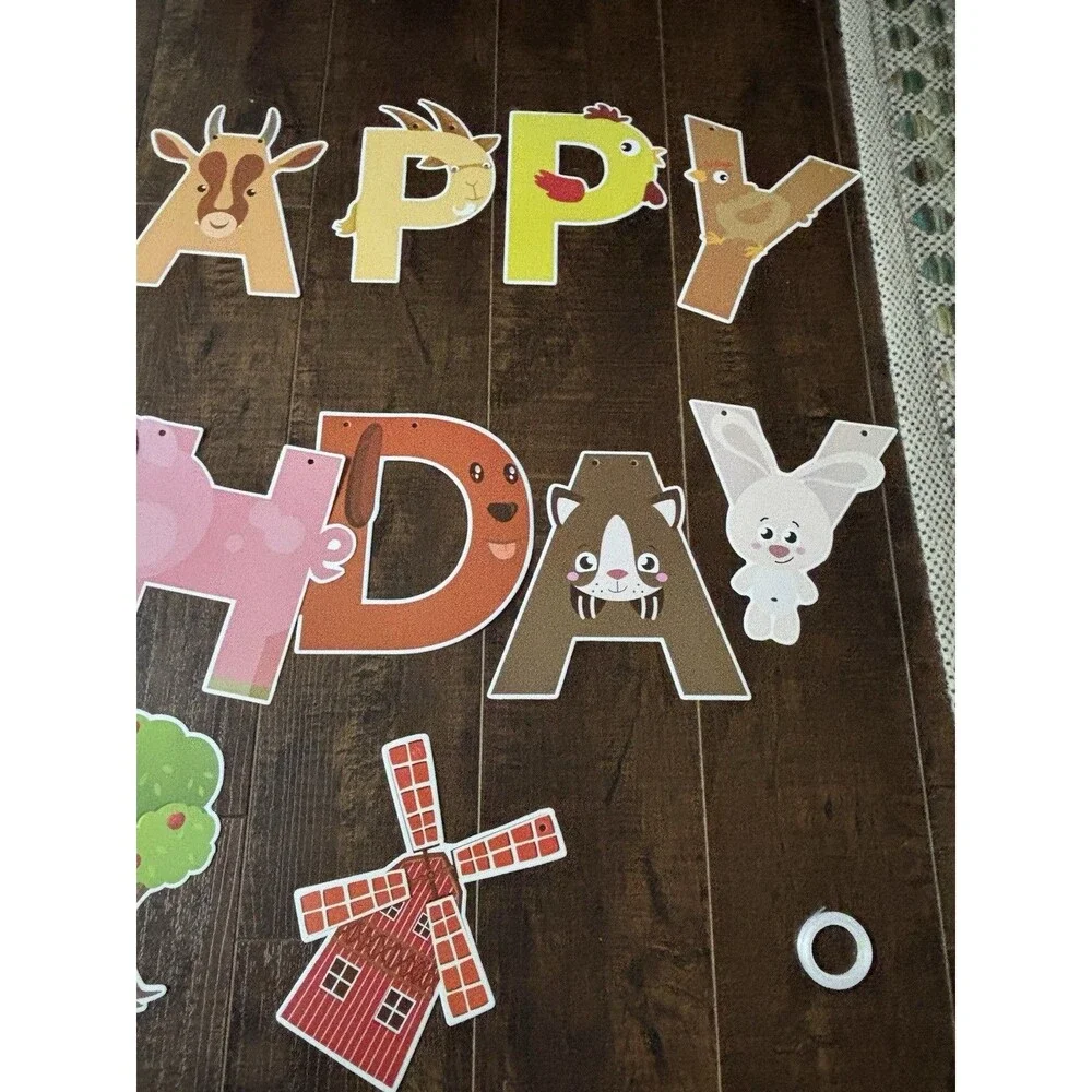 Farm Animals Party Decorations Bundle